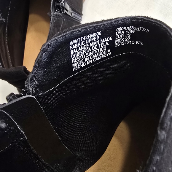 Time and Tru Black Ankle Booties - Picture 6 of 10